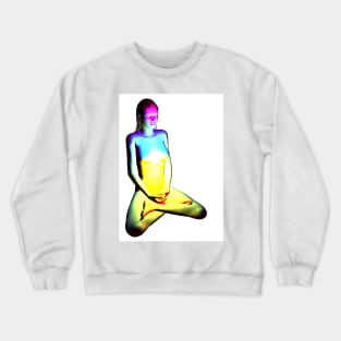 Meditate with Chakras Crewneck Sweatshirt